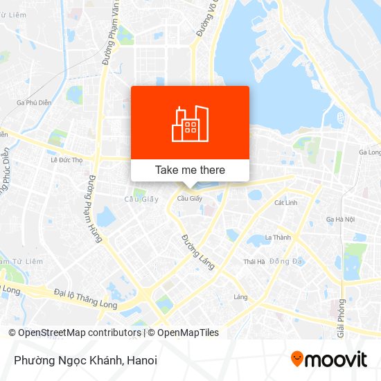 Phường Ngọc Khánh map