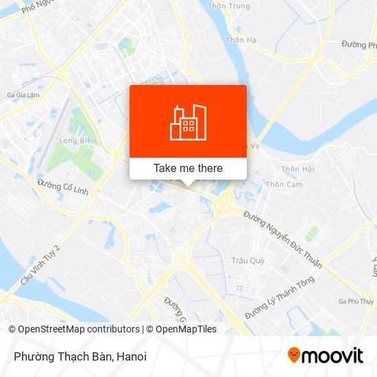 Phường Thạch Bàn map