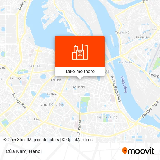Cửa Nam map