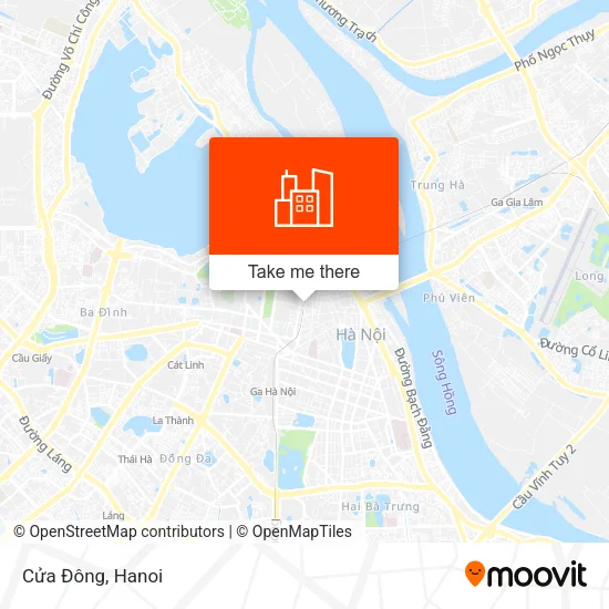 Cửa Đông map