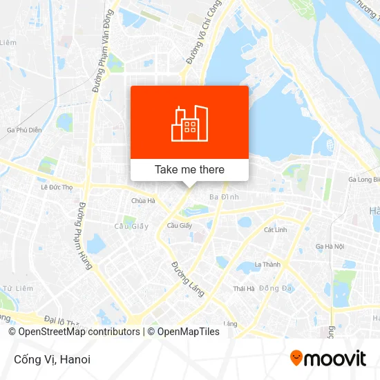 Cống Vị map