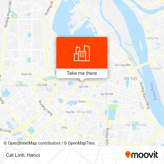 Cát Linh map