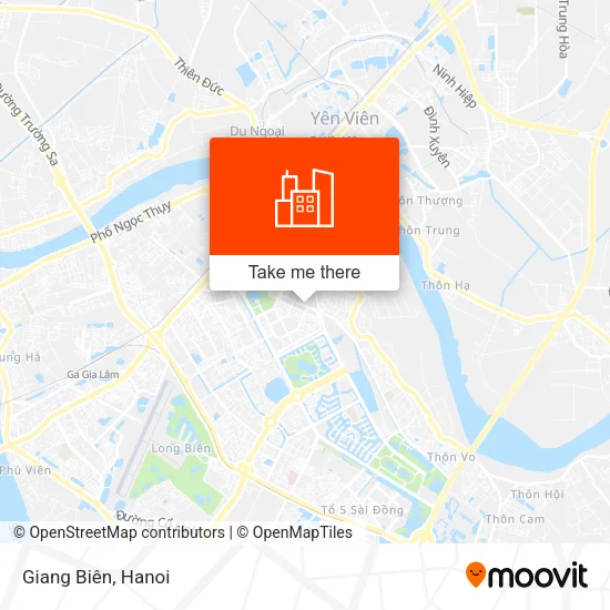 Giang Biên map