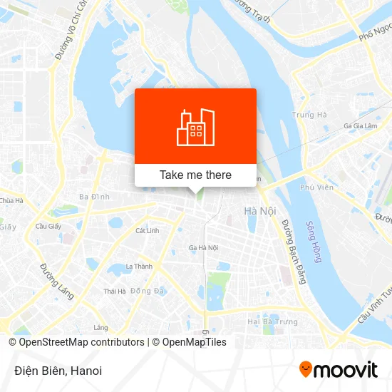 Điện Biên map