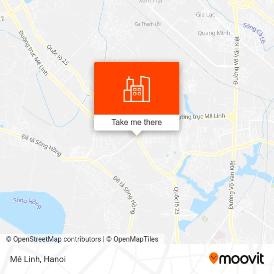Mê Linh map