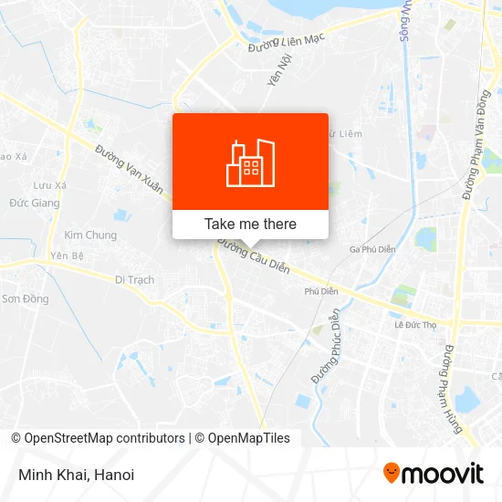 Minh Khai map