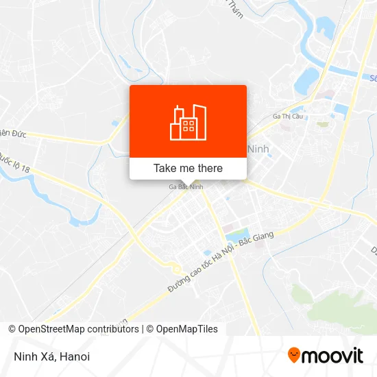 Ninh Xá map