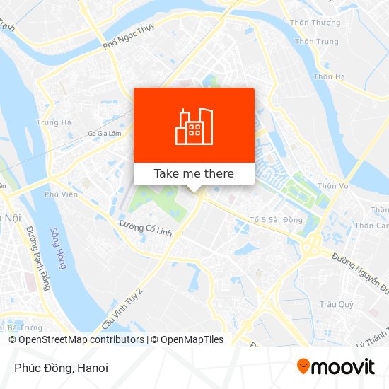 Phúc Đồng map