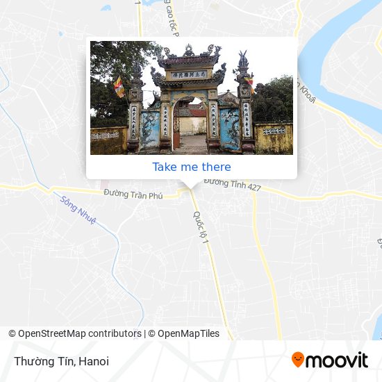 Thường Tín map