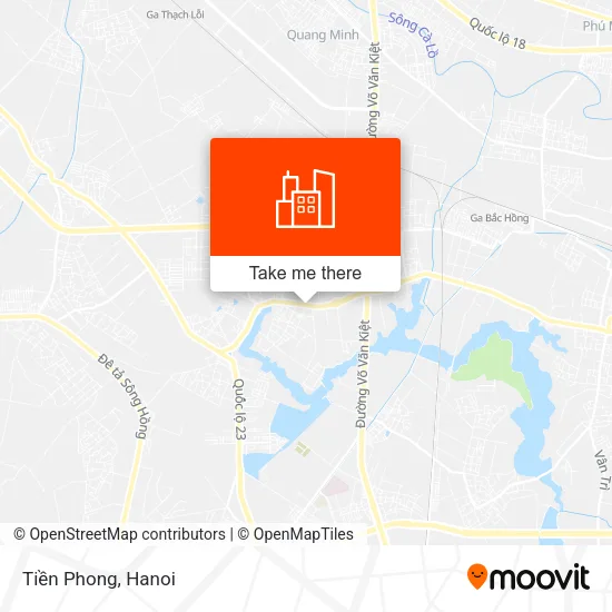 Tiền Phong map