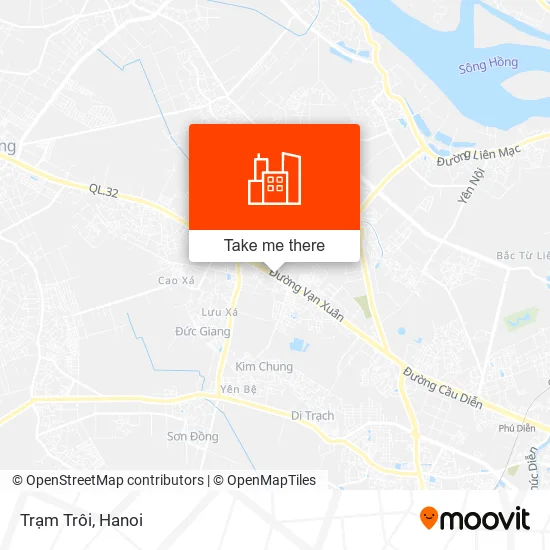 Trạm Trôi map