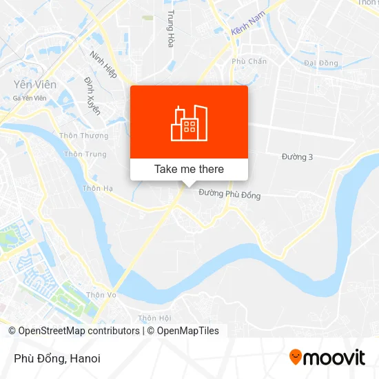 Phù Đổng map