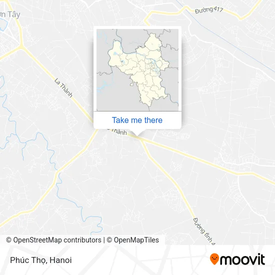 Phúc Thọ map