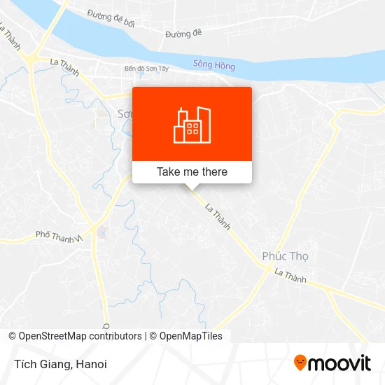 Tích Giang map