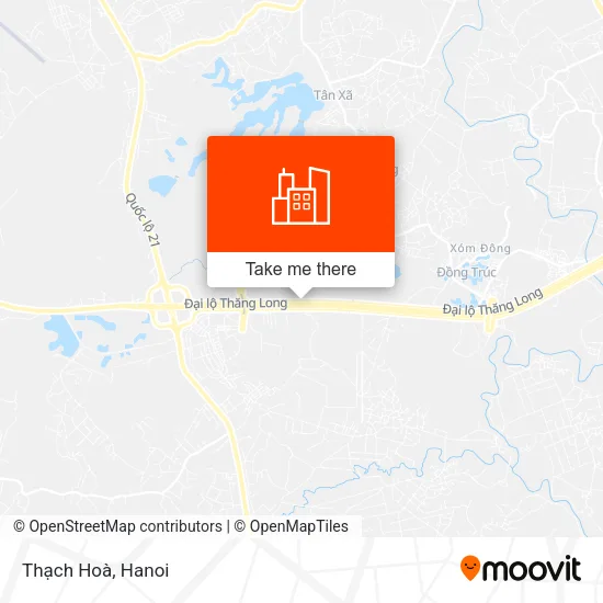 Thạch Hoà map