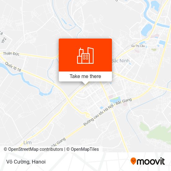 Võ Cường map