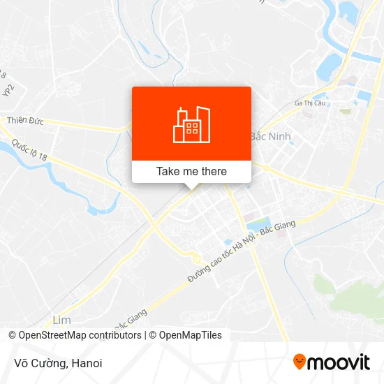 Võ Cường map