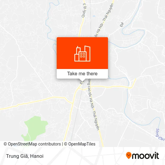 Trung Giã map