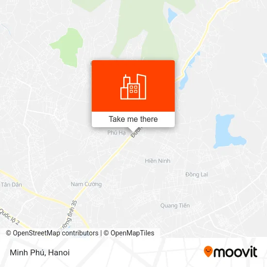 Minh Phú map