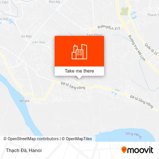Thạch Đà map