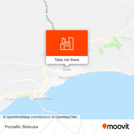 Pozzallo map
