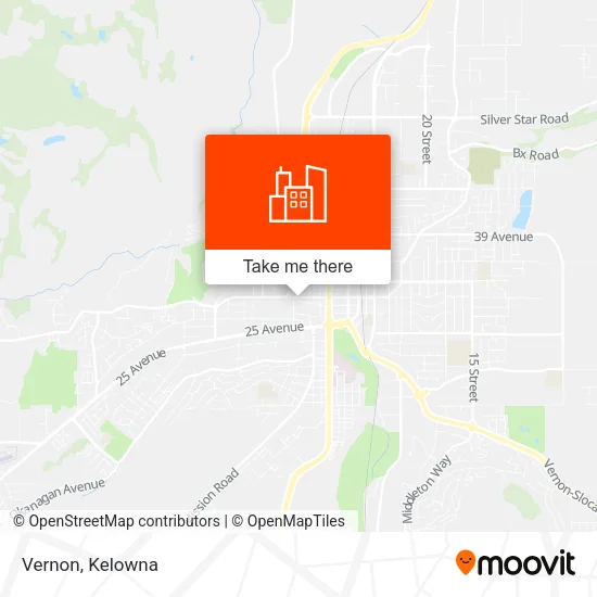 Vernon map