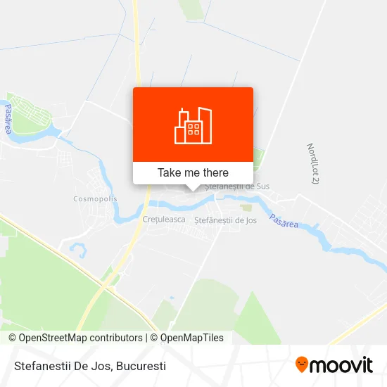 Stefanestii De Jos map