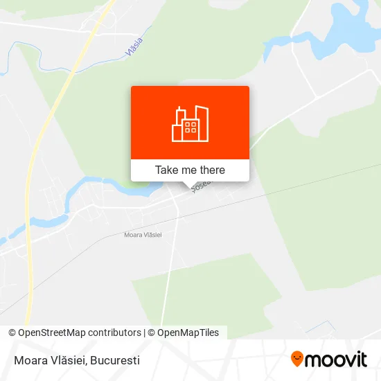 Moara Vlăsiei map