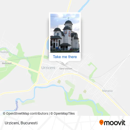 Urziceni map