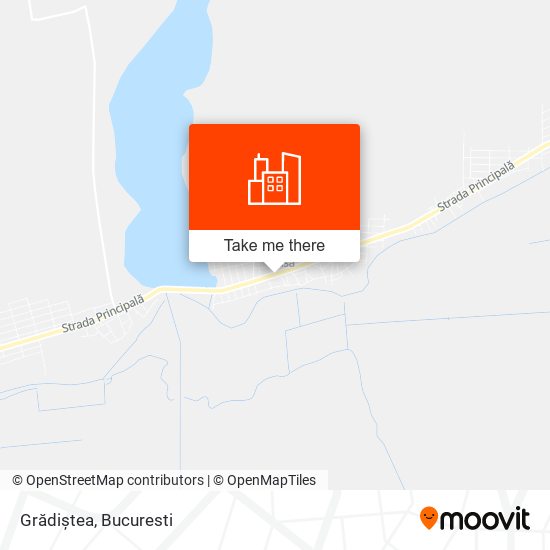 Grădiștea map