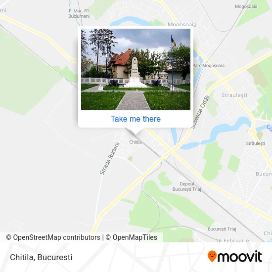 Chitila map