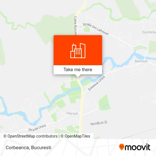 Corbeanca map