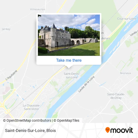 Saint-Denis-Sur-Loire map