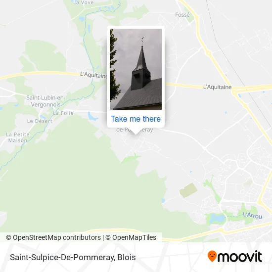 Saint-Sulpice-De-Pommeray map