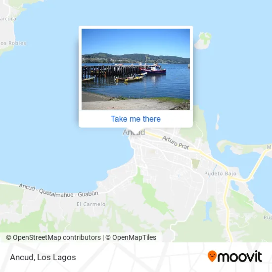 Ancud map