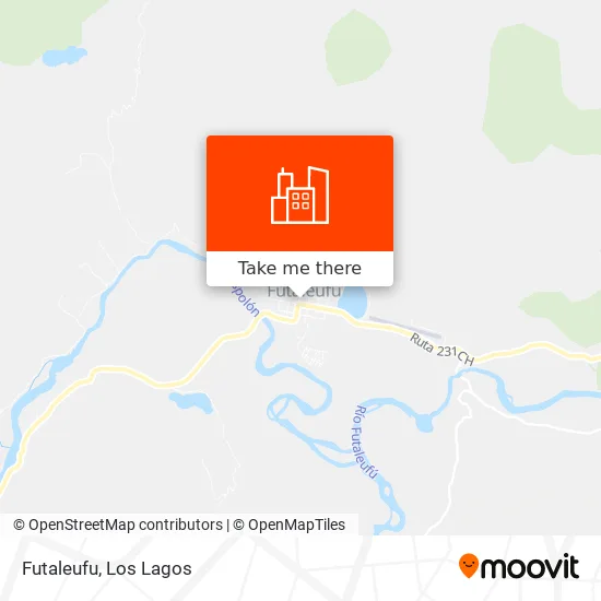 Futaleufu map