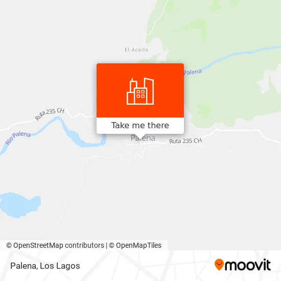 Palena map