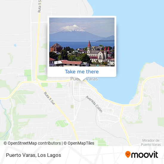 Puerto Varas map