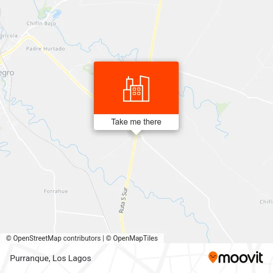 Purranque map