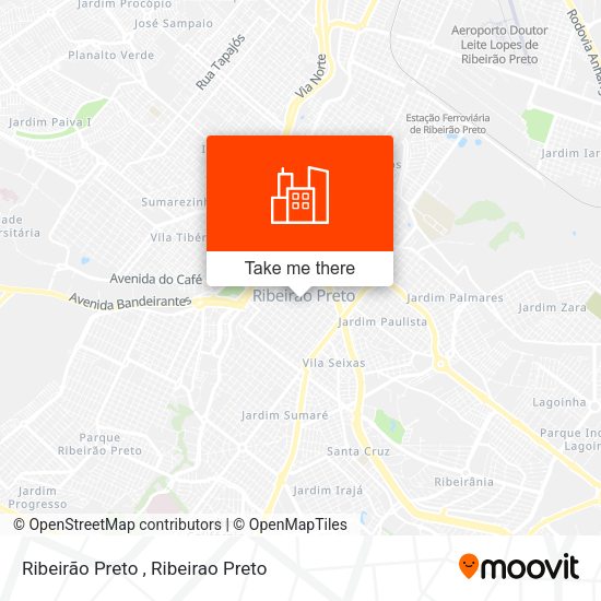 Ribeirão Preto map