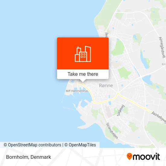 Bornholm map