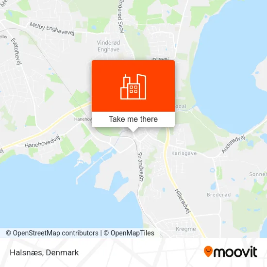 Halsnæs map