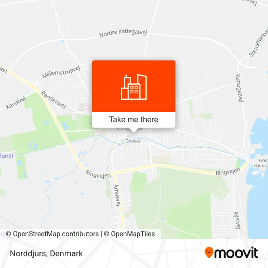 Norddjurs map
