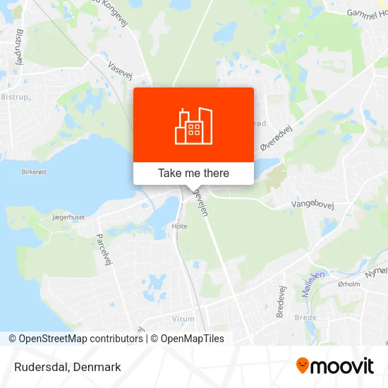 Rudersdal map