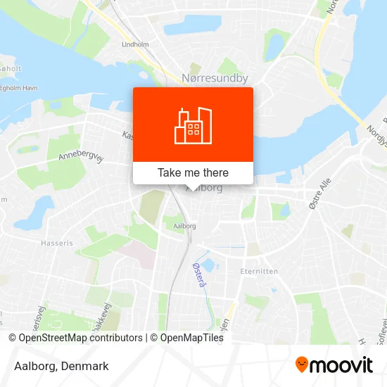Aalborg map