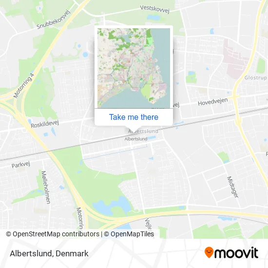 Albertslund map