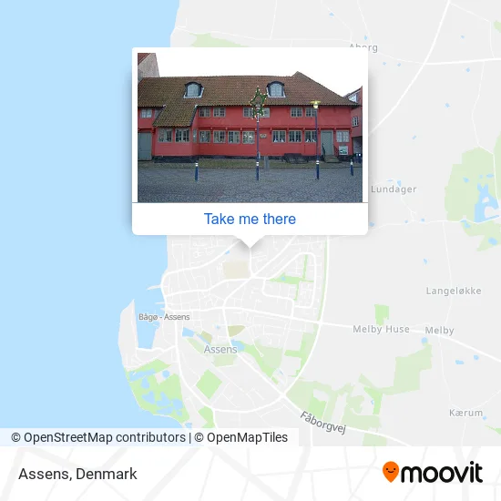 Assens map