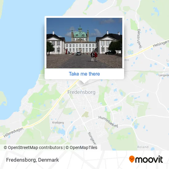 Fredensborg map