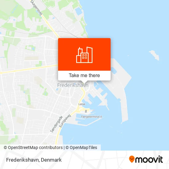 Frederikshavn map