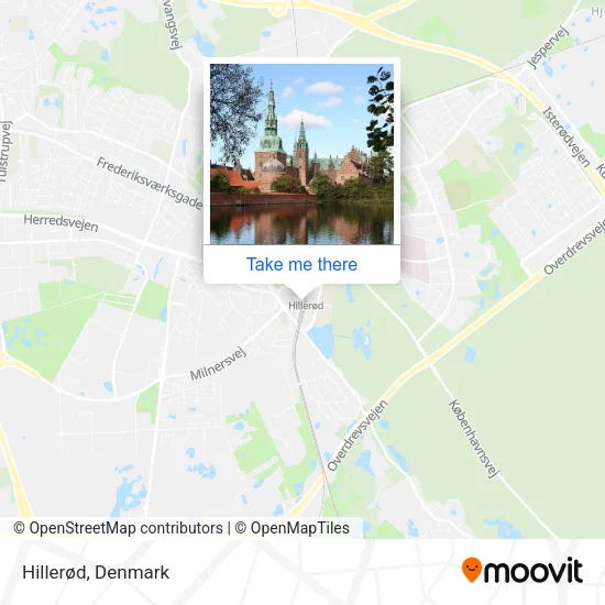Hillerød map